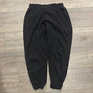 Old Navy Black Track Pants with Elastic Waistband